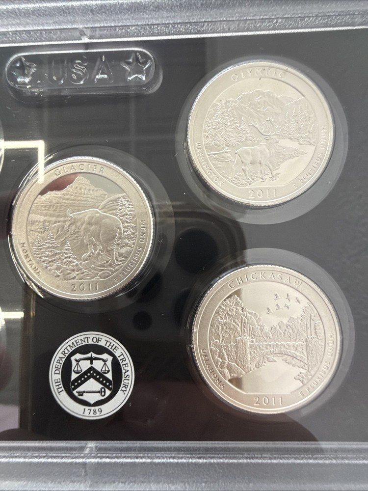 2011 United States Mint Silver Proof Set w/Box & COA