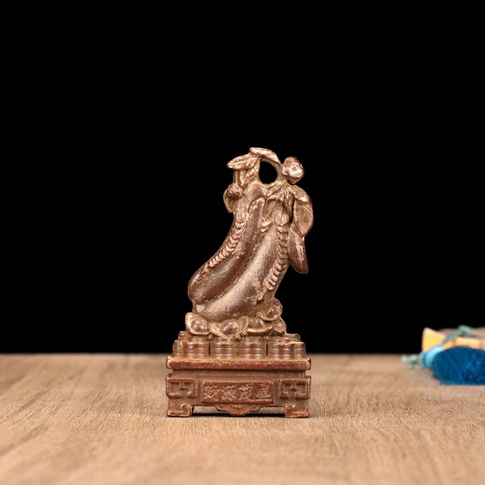 Chinese classical bronze eggplant