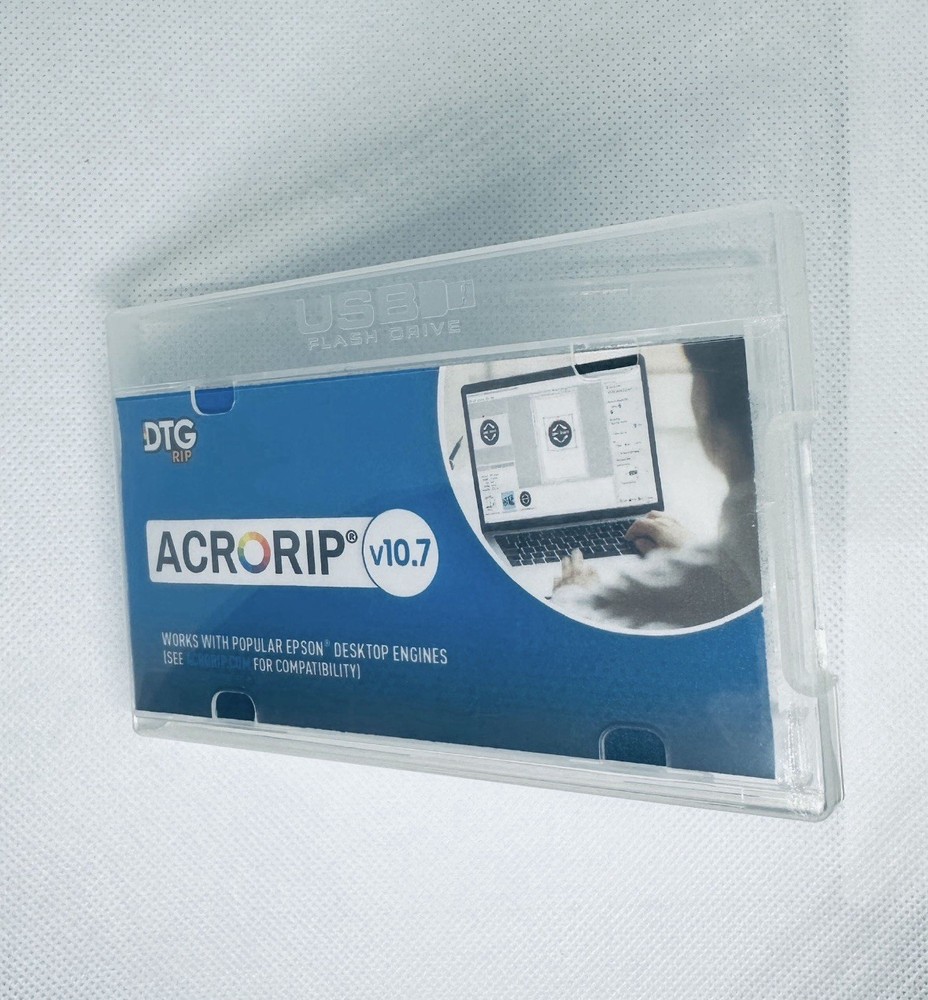 AcroRIP V10.7 DTF DTG UV Epson Printers Rip Software