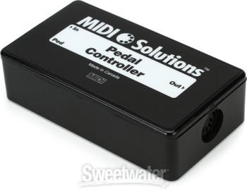 MIDI Solutions Pedal Controller Expression Pedal MIDI Data Generator