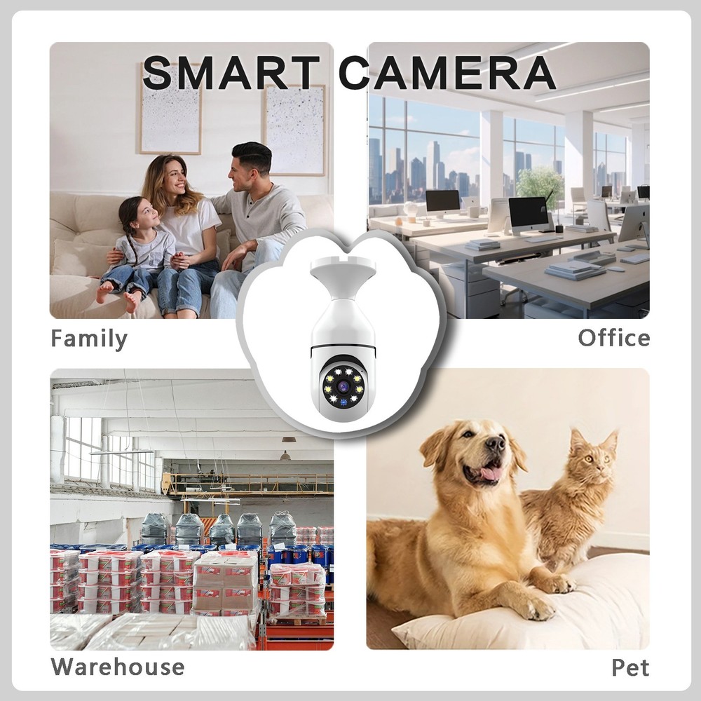 Bulb Camera (Pet/Home Use)
