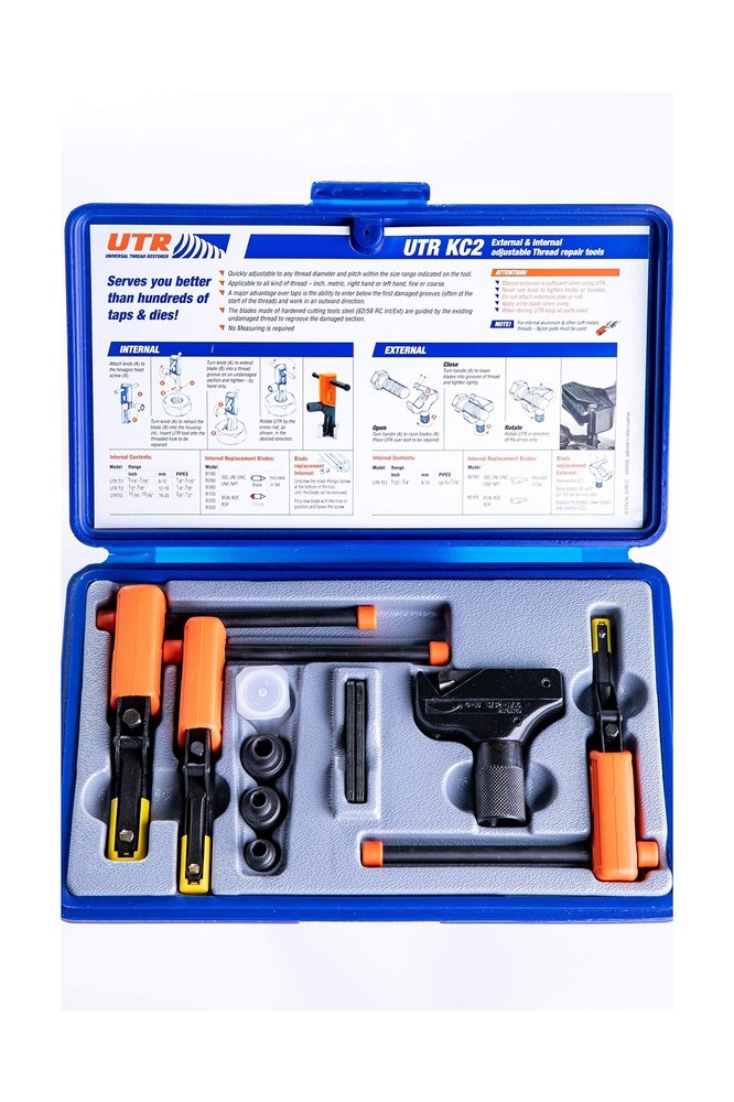 KC2 - External & Internal Adjustable Restorers – Universal Thread Repair T