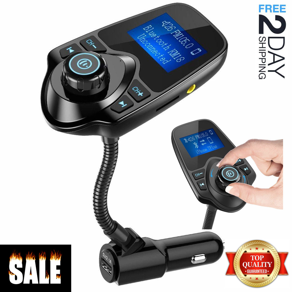 Coche Bluetooth Mp3 Inalambrico Autos kit para Adaptador de Radio Transmisor FM