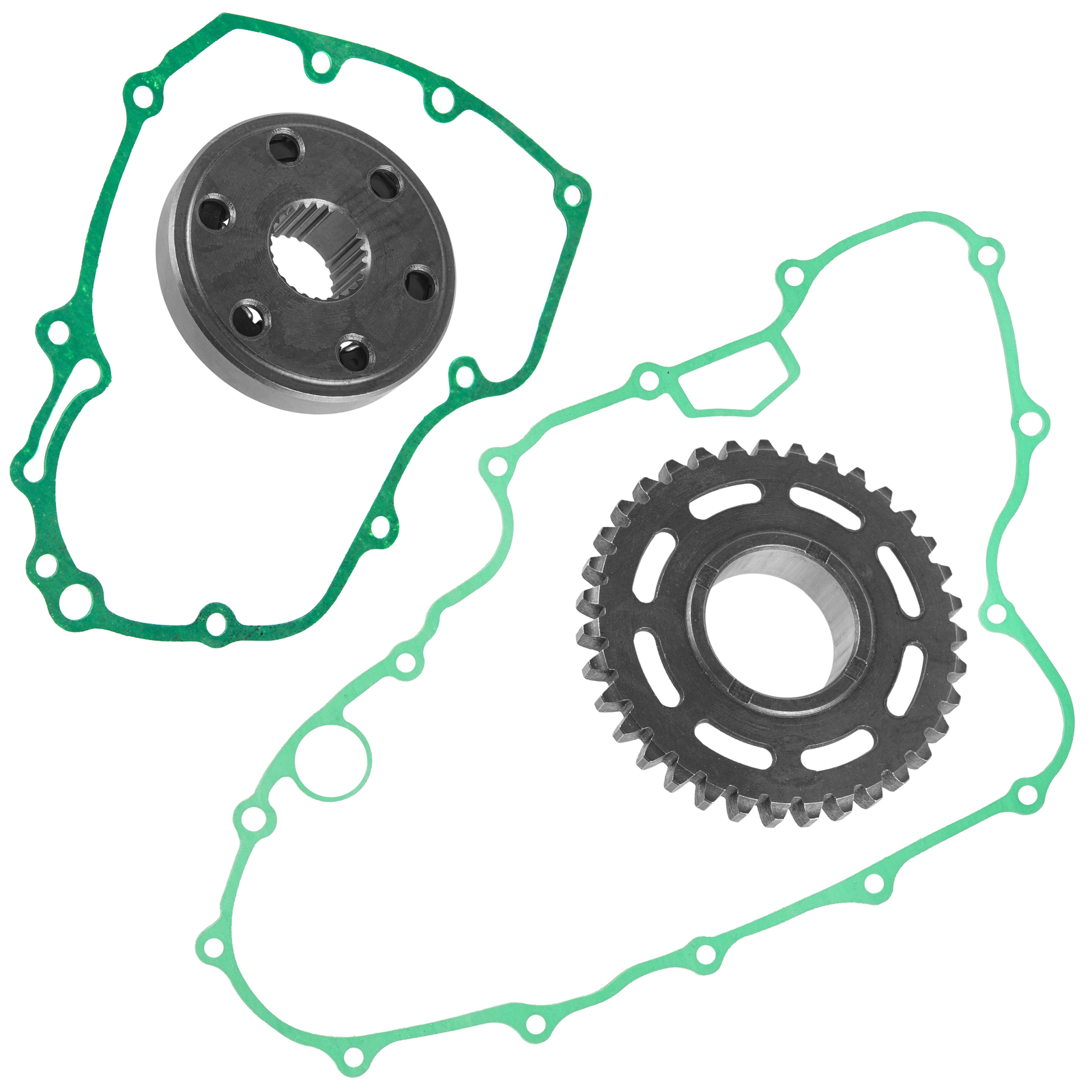 Starter Clutch And Driven Gear W/Gasket for Honda TRX450ER TRX 450Er 2006-2014