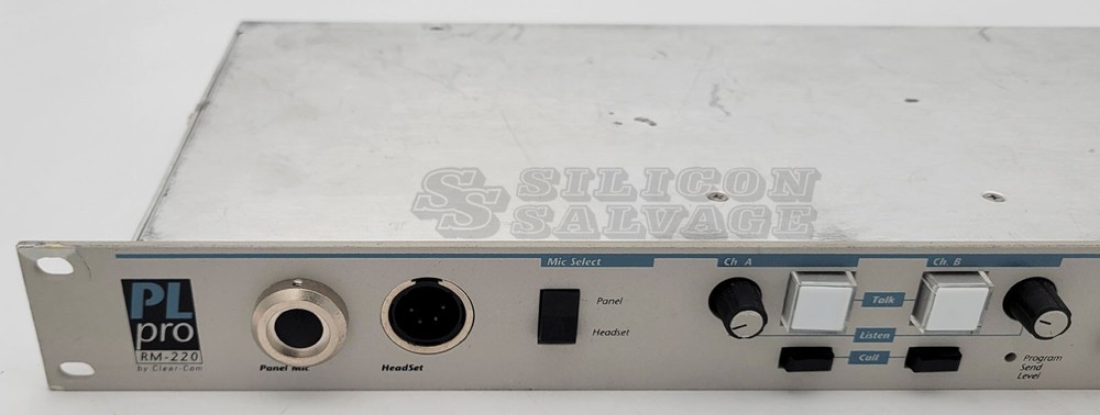 Clear-Com PL PRO RM-220 2-Channel Remote Station Intercom