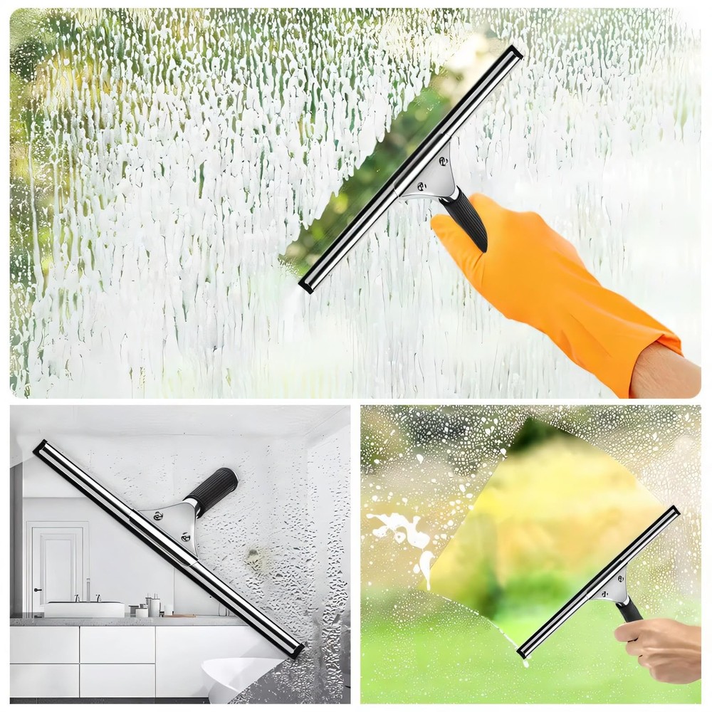 CdbC 41 Inch Squeegee Rubber Replacement, Replacement Black