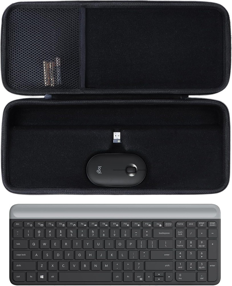 Hard Case Compatible with Logitech MK470 Slim Keyboard and Mouse Combo Graphi...