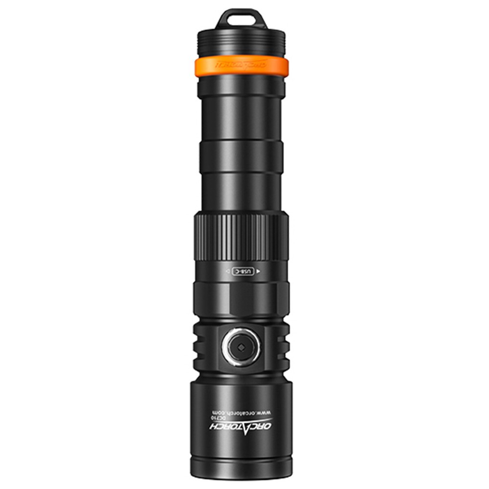 OcraTorch DC710 3000 Lumens USB Type C Dive Light