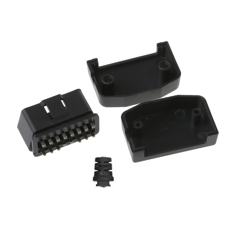 OBD2 OBDII 16 Pin Diagnostic Scanner Convertor Extender Adapter Connector Cable