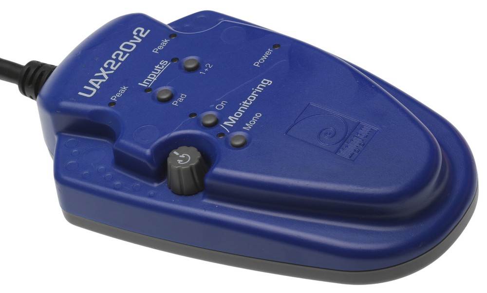 Digigram UAX220v2 USB Digital Audio Computer Recording Interface Balanced XLR
