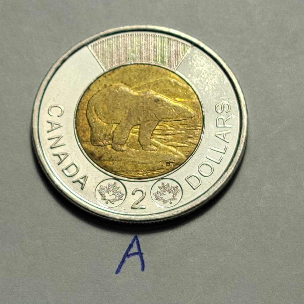 2012 New Generation Security CANADA 2 Dollar Toonie Coin TA2