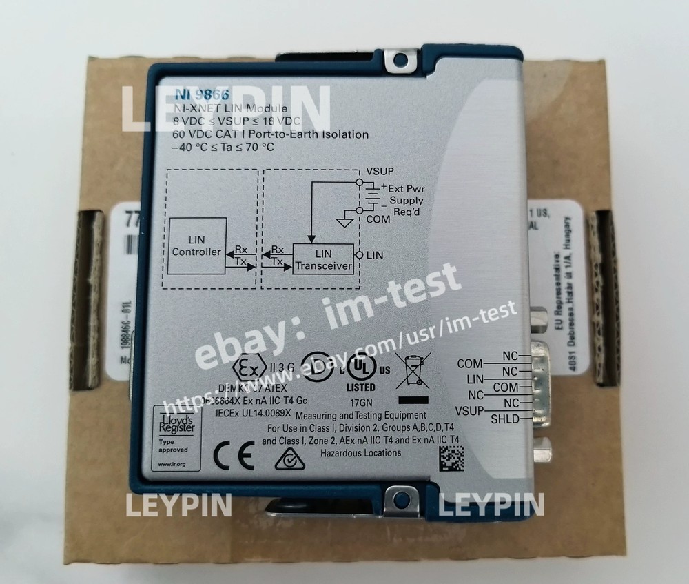 NI-9866 781963-01 Automotive Network Interfaces Communication Interfaces#im