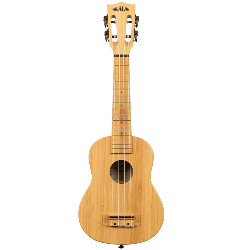 Kala KA-BMB-S Solid Bamboo Soprano Ukulele with Aquila Super Nylgut Strings