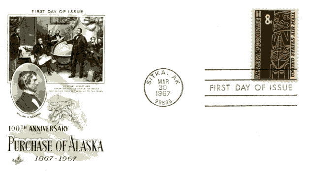 C70 Alaska Purchase ArtCraft FDC