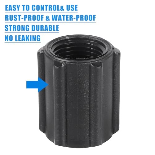 10 Pcs Coupling Sprinkler Pipe Fitting Threaded 1/2 Inch Double Female Thread