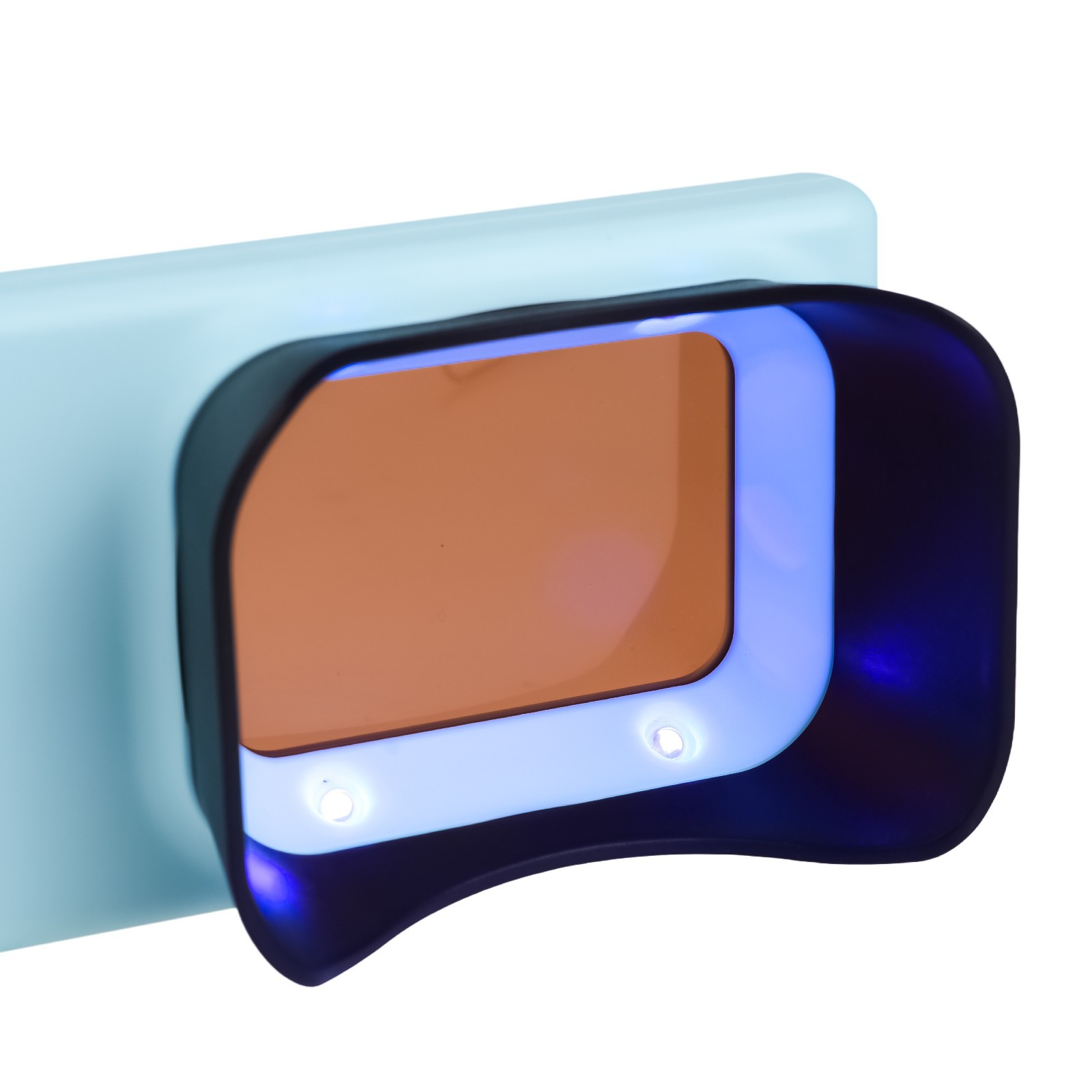 Electric Dental Plaque Indicator Detector Display Device Oral Hygiene Care Blue