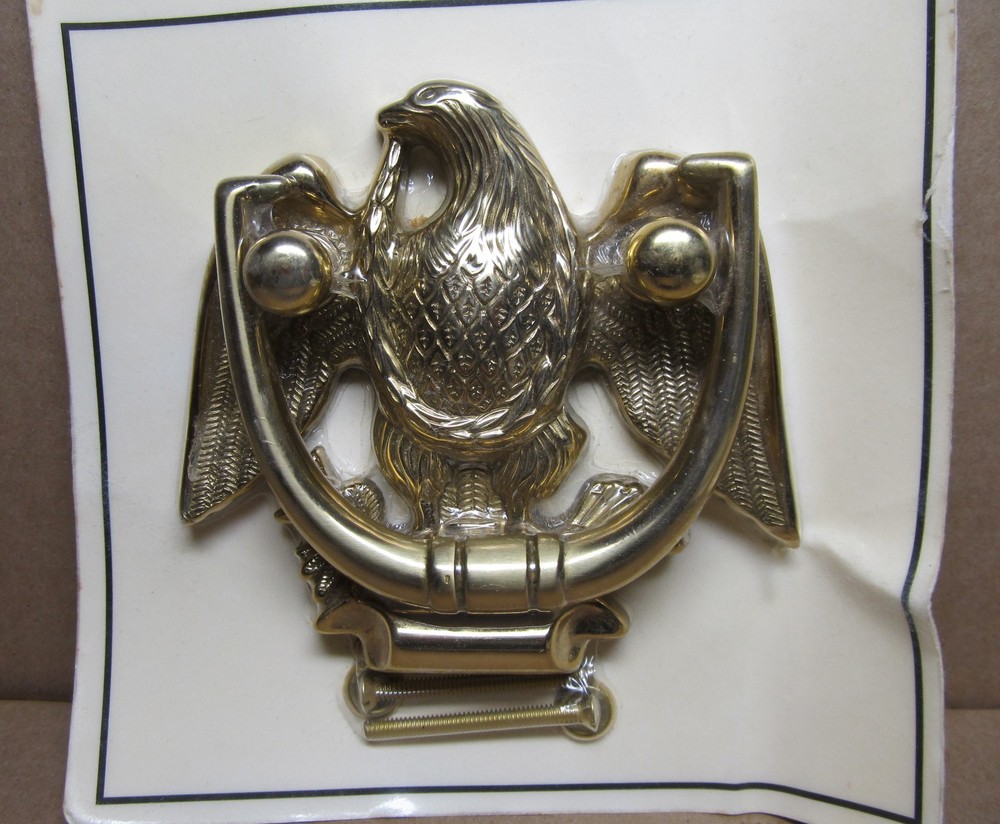 Solid Brass Eagle Door Knocker