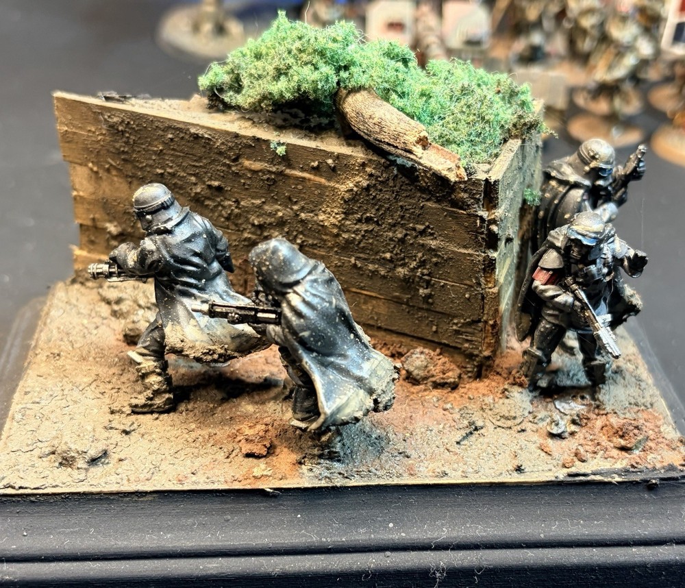 Star Wars Mud Troopers diorama