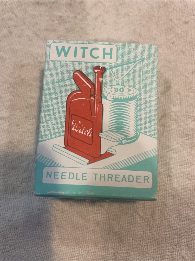 Vintage Witch Automatic Needle Threader, Original Box, Made in West Germany.