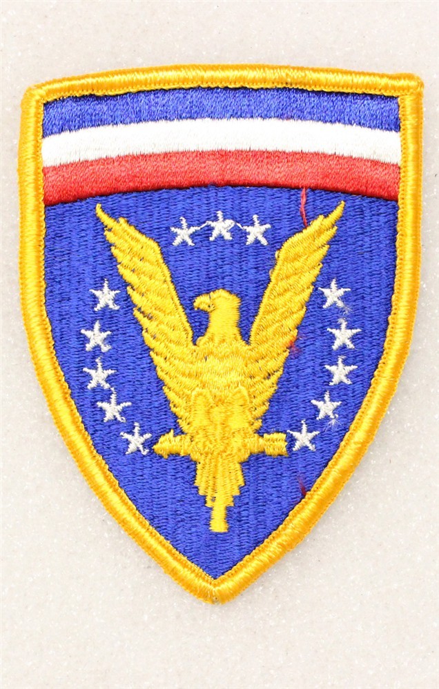 Army Patch 4635 - European Command - merrowed edge