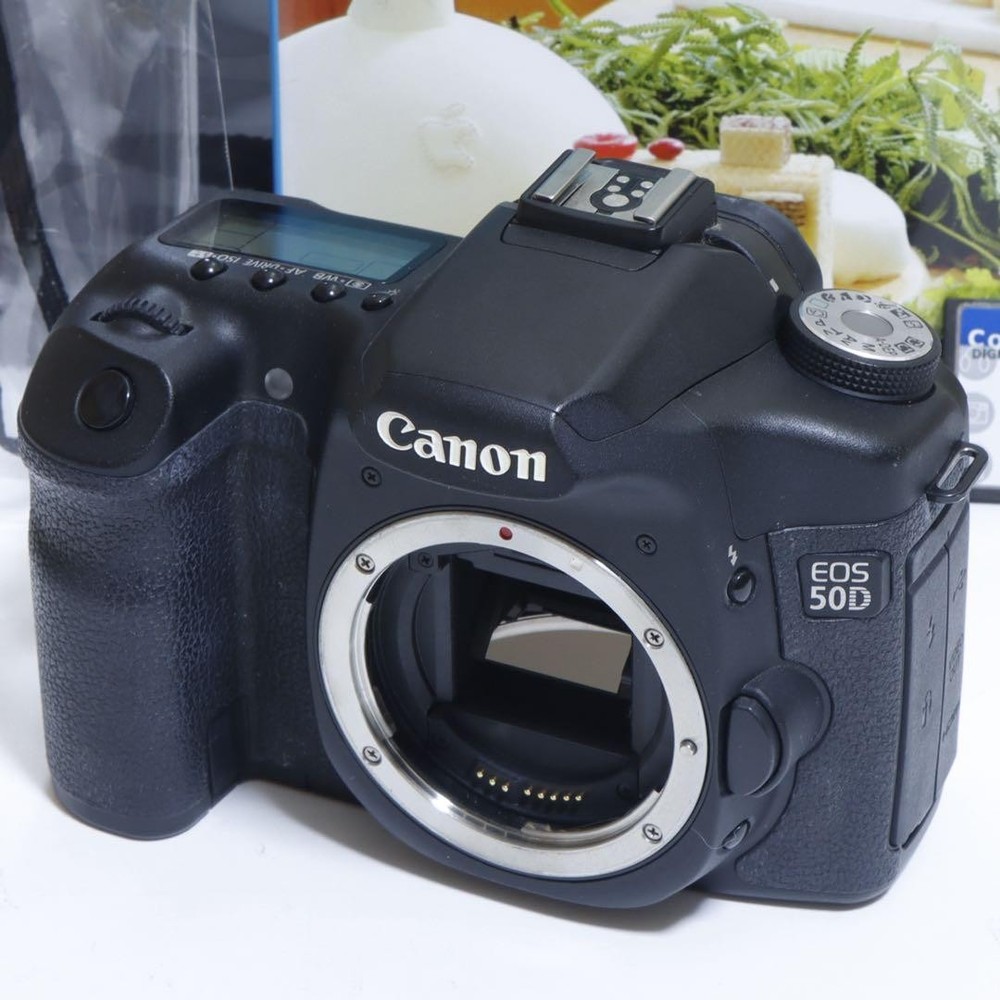 Canon EOS 50D DSLR Camera Full Set with Smartphone Transfer Reader