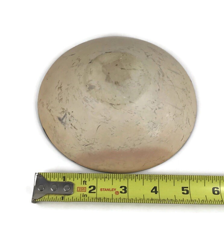 Abstract Face Pottery Dish