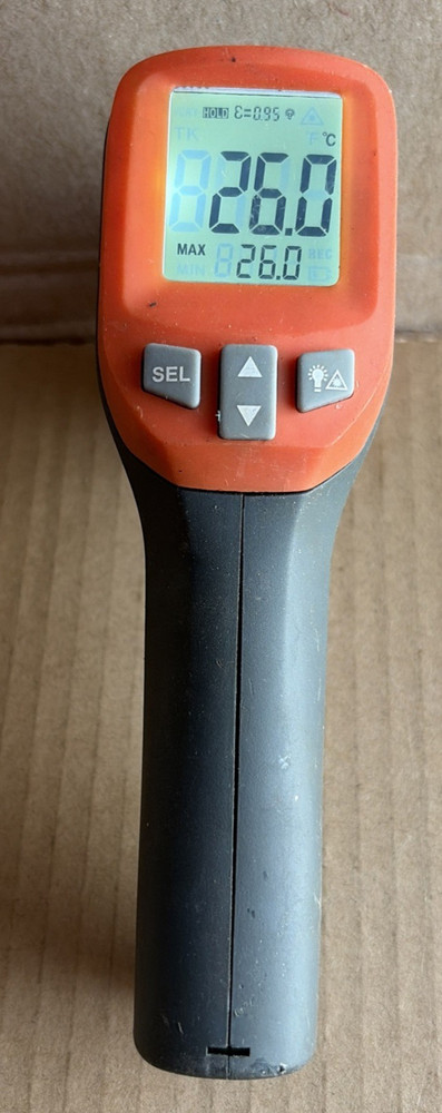 Ames Instruments Infrared Thermometer 12:1 Temperature Handheld Tool Works