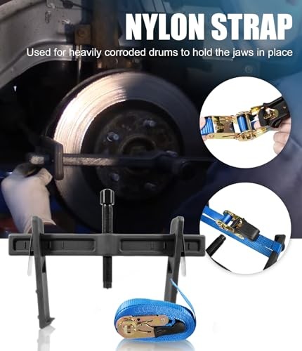 6980 Drum and Rotor Puller, Drum Brake Hub Puller for Removing Hub Drums,