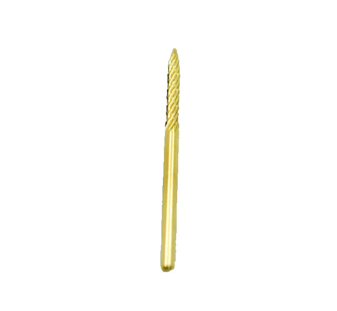 Startool Nail Drill Bit  3/32" Cone (Small) Gold Under Nail Cleaner *( Single )