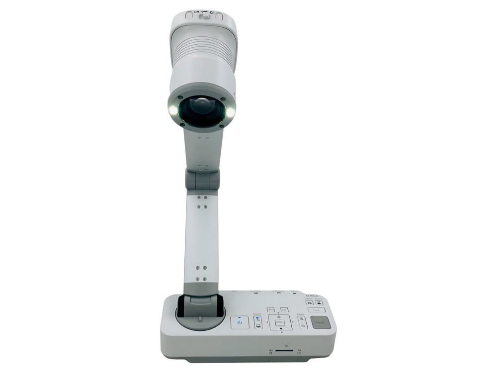 Epson ELPDC21 Interactive Document Camera Visualiser HDMI w/Accessories TESTED