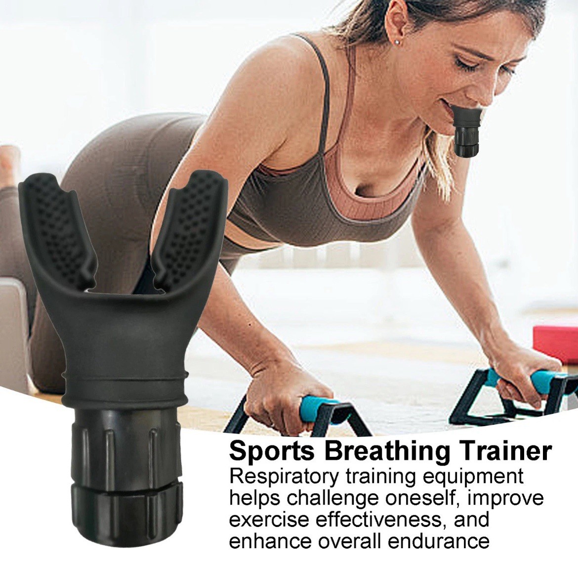 Lung Trainer Deep Breathing Exerciser Mucus Removal Respiratory Health Recovery