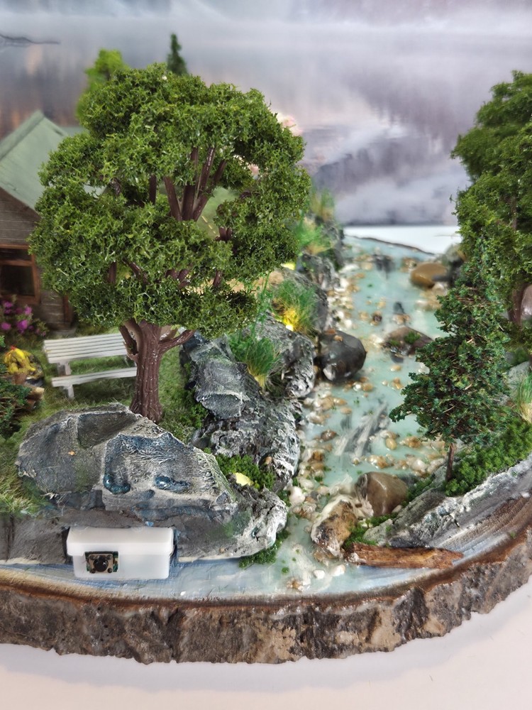 Diorama: Cabin In The Spring, Scale 1/72