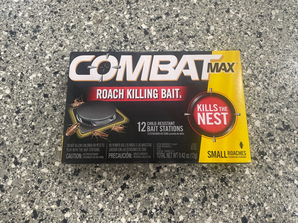 Combat Source Kill MAX Small Roach 12 PCS Kills Small Roaches