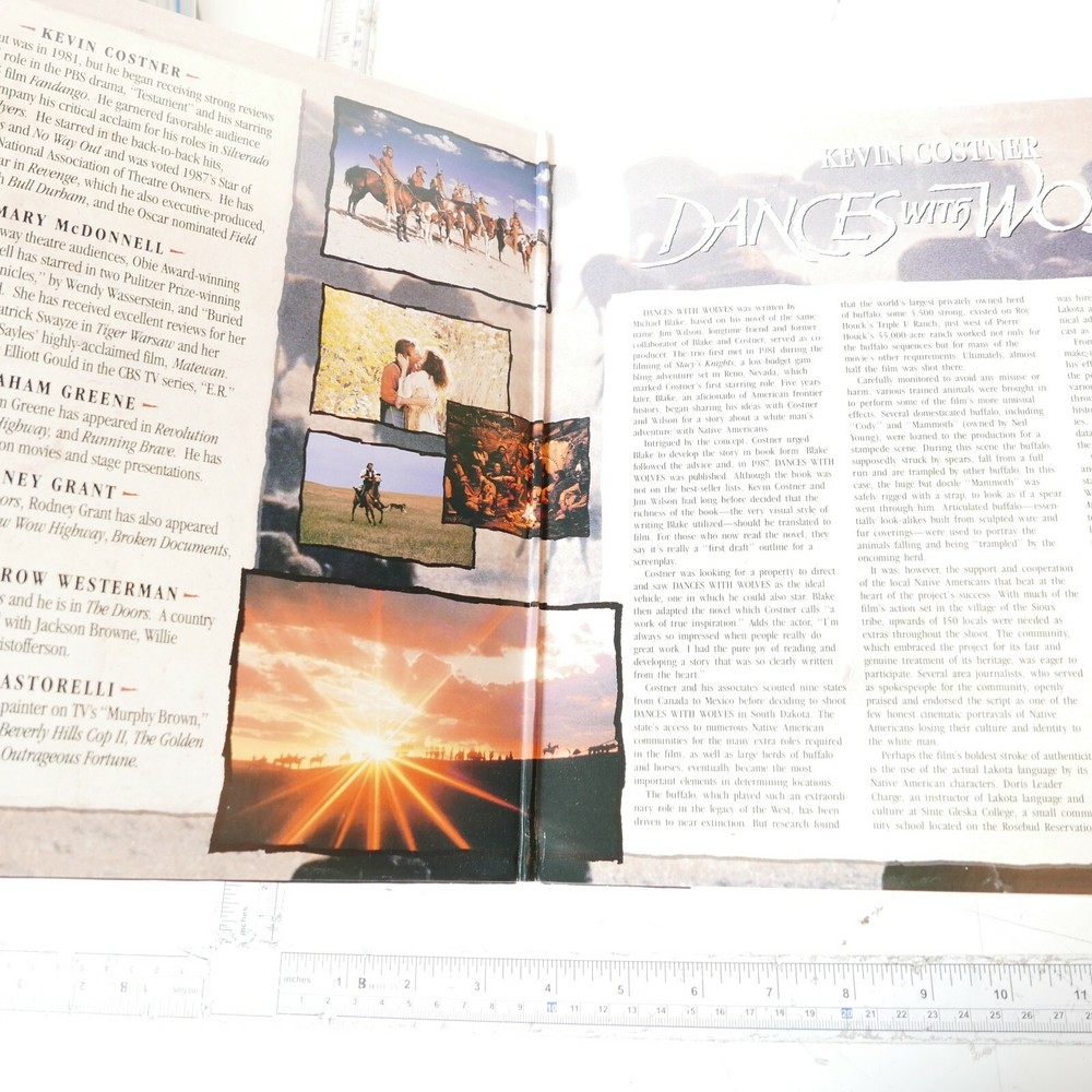 Laserdisc Dances With Wolves * Widescreen Kevin Costner Mary McDonnell