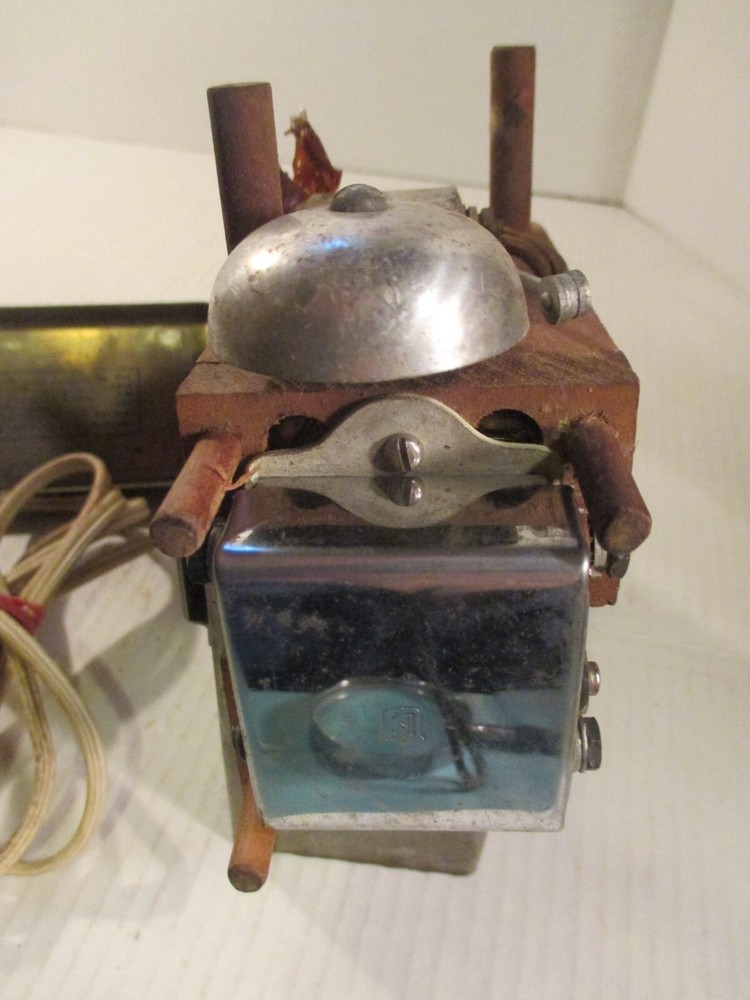 Thomas Edison ELECTRIC bell (intercom/phone?) vintage 40s-60s