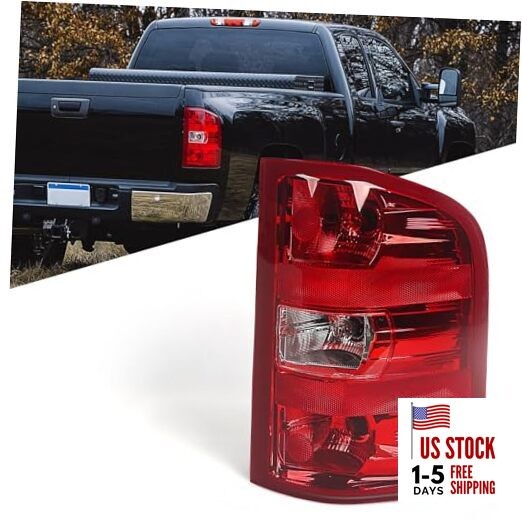 Right Tail light Assembly Compatible with Right (Passenger Side) Red Trim