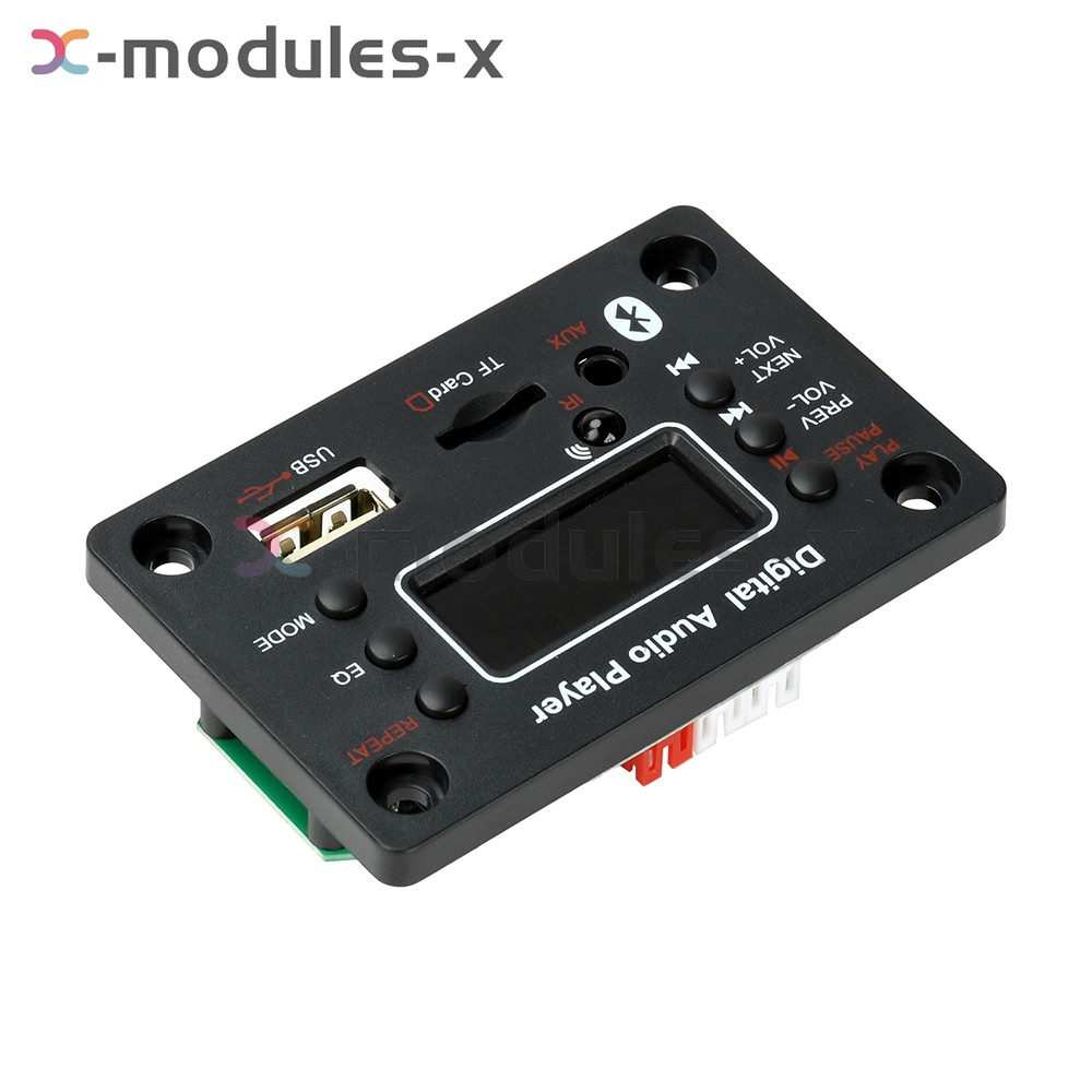 Audio Amplifier Board 2*25W 2CH Bluetooth 5.0 MP3 Decoder Board with Amplifier