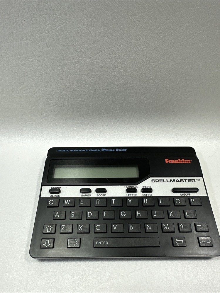 Franklin Computer Spell Master SA-103A Linguistic Technology Spellblaster 2
