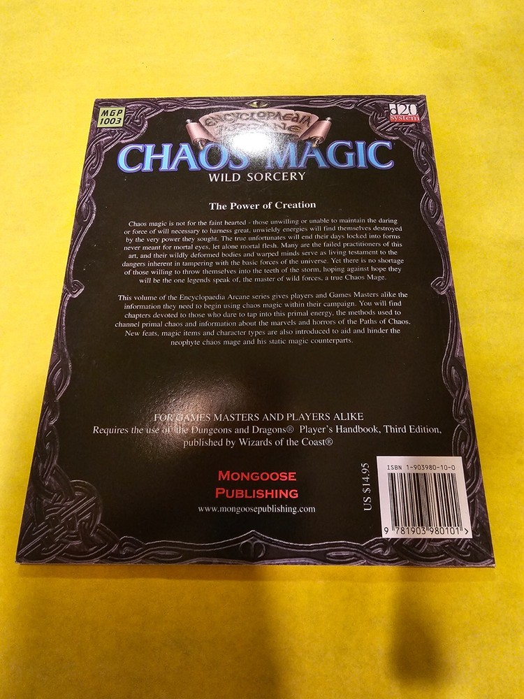 Encyclopedia Arcane: Chaos Magic Wild Sorcery