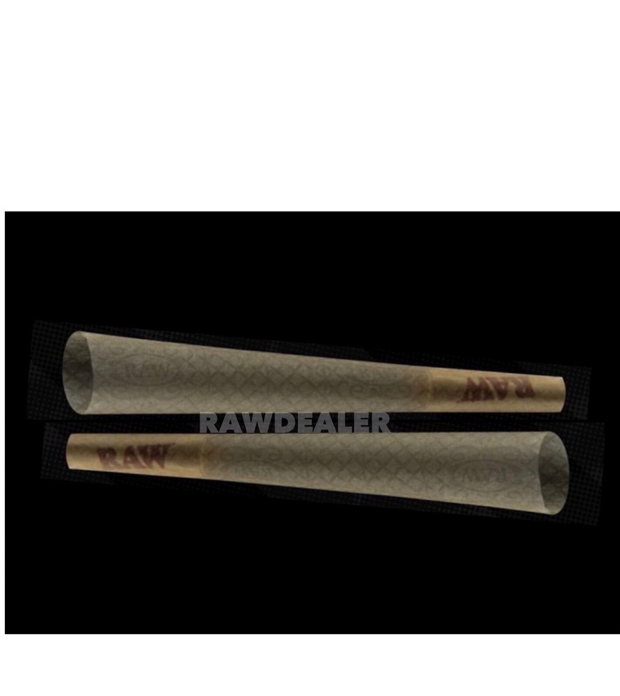 RAW black KING size pre rolled cone + Raw Three Tree Cone Case