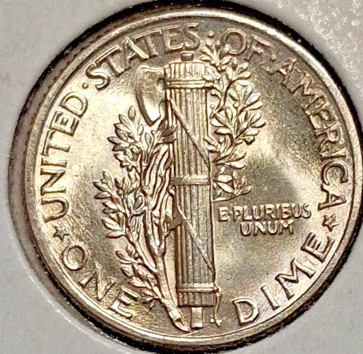 1940 Mercury Dime