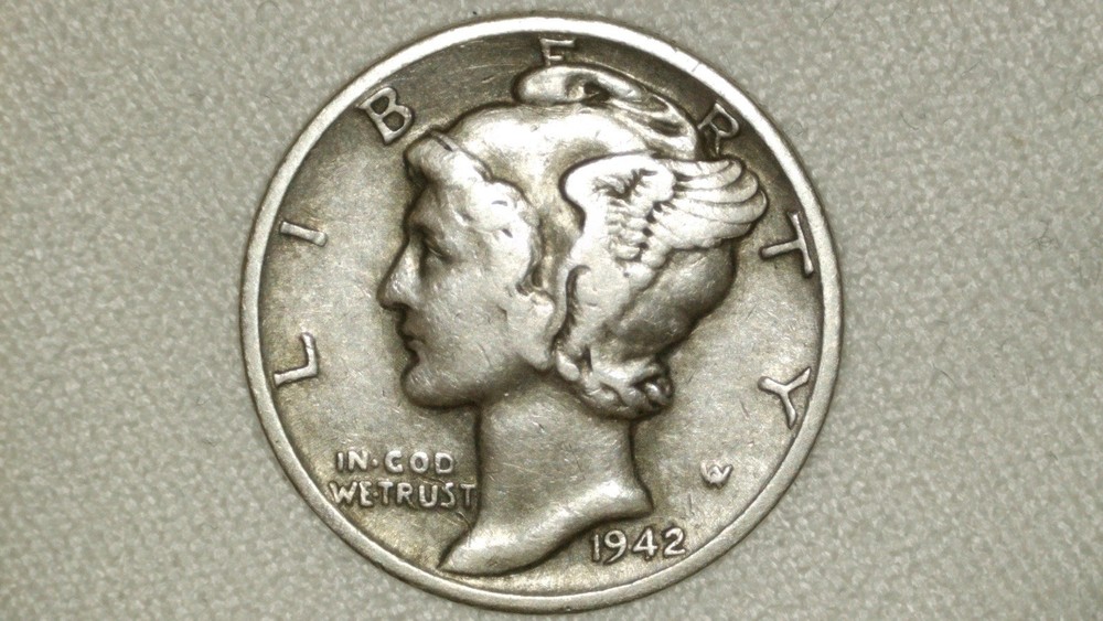 1942/1  D  Mercury Dime