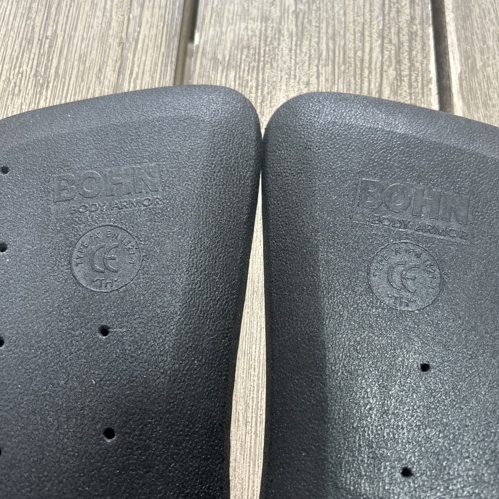 Bohn Body Armor Motorcycle Protective Insert Trauma Plate Crotch + Buttocks Butt