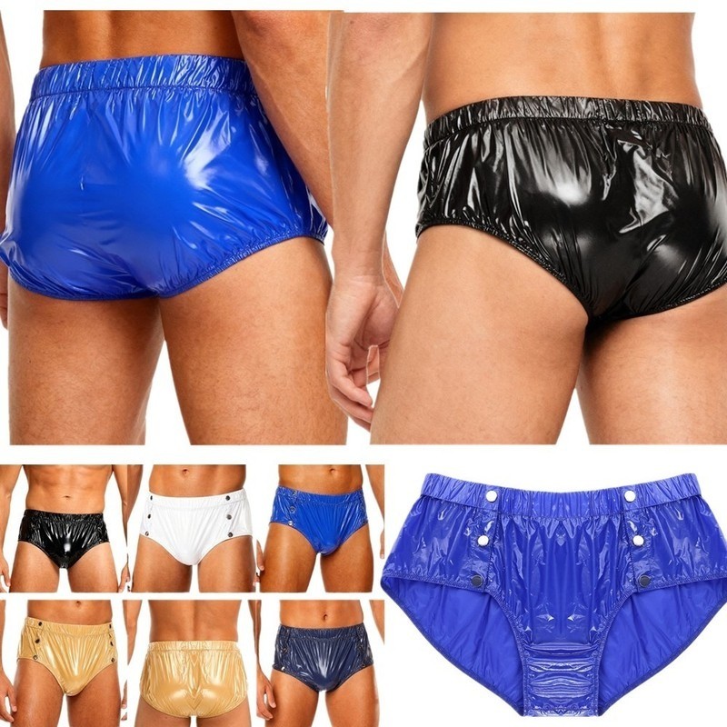 US YiZYiF Men Tear-away Diaper Cover Waterproof Adaptive Incontinence Underwear