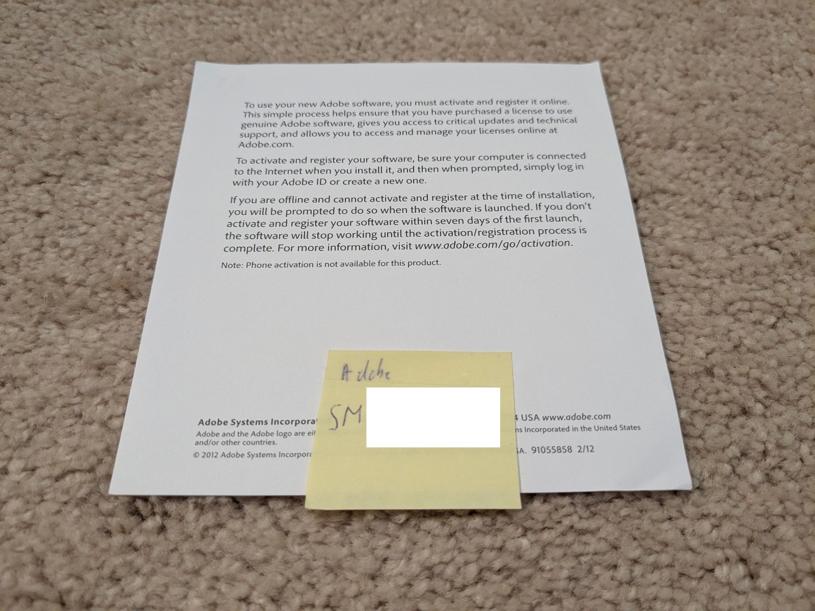 Adobe Photoshop CS6 for Windows - Disc and Serial Number - FREE RETURNS