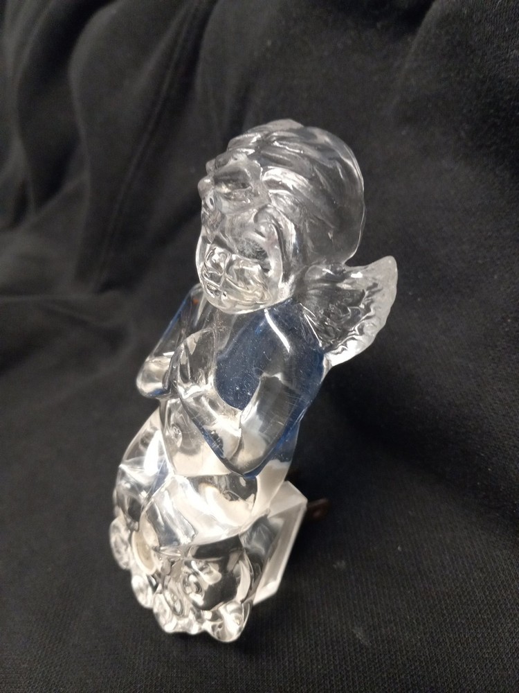 Clear Plastic - Praying Angel -Night Light