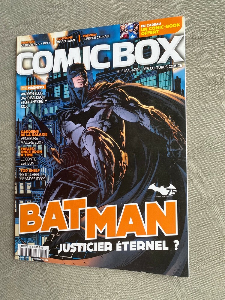 Comic Box 1St Series No. 89 In Very Good Condition