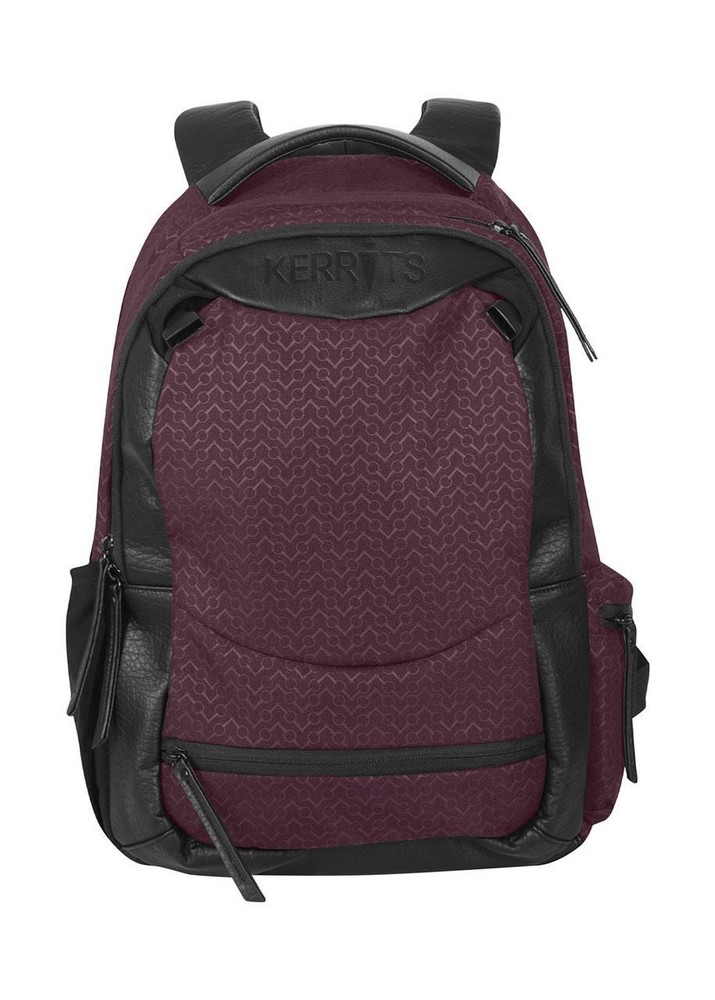 Kerrits EQ Backpack - Burgundy Chevron Bits