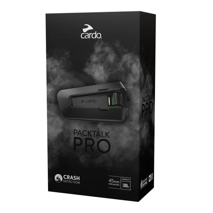 Cardo Packtalk PRO JBL45mm Bluetooth Motorcycle Helmet Intercom System PTP00001