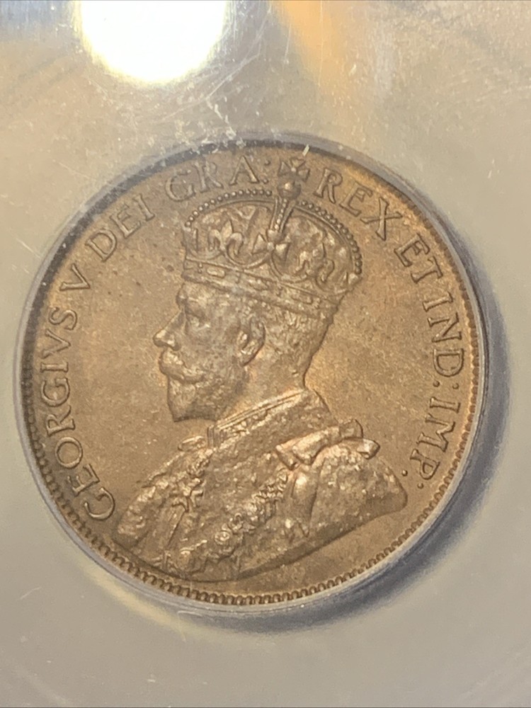 1913 CANADA LARGE CENT ~ ICG MS62BN